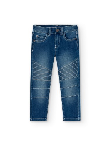 Boboli pantalón denim punto de niño 527059