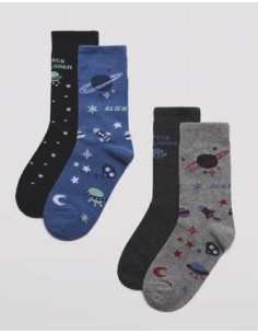 Ysabel Mora pack de 2 calcetin niño 42259