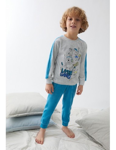 Tobogan pijama niño infantil tundosado gang  24207107