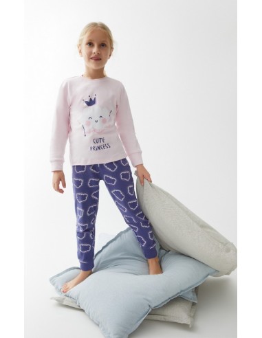 Tobogan pijama niña infantil interlock princess  24207204