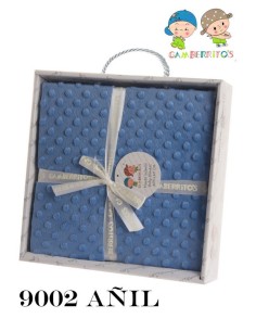 Gamberritos manta coche topitos  80x110  9002 2